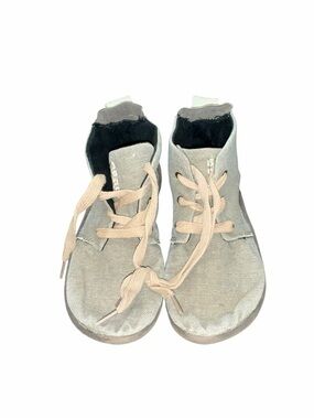 Cushe C Slipper Chukka Sand Canvas Lace Up Shoes Youth Size 5 EU 36